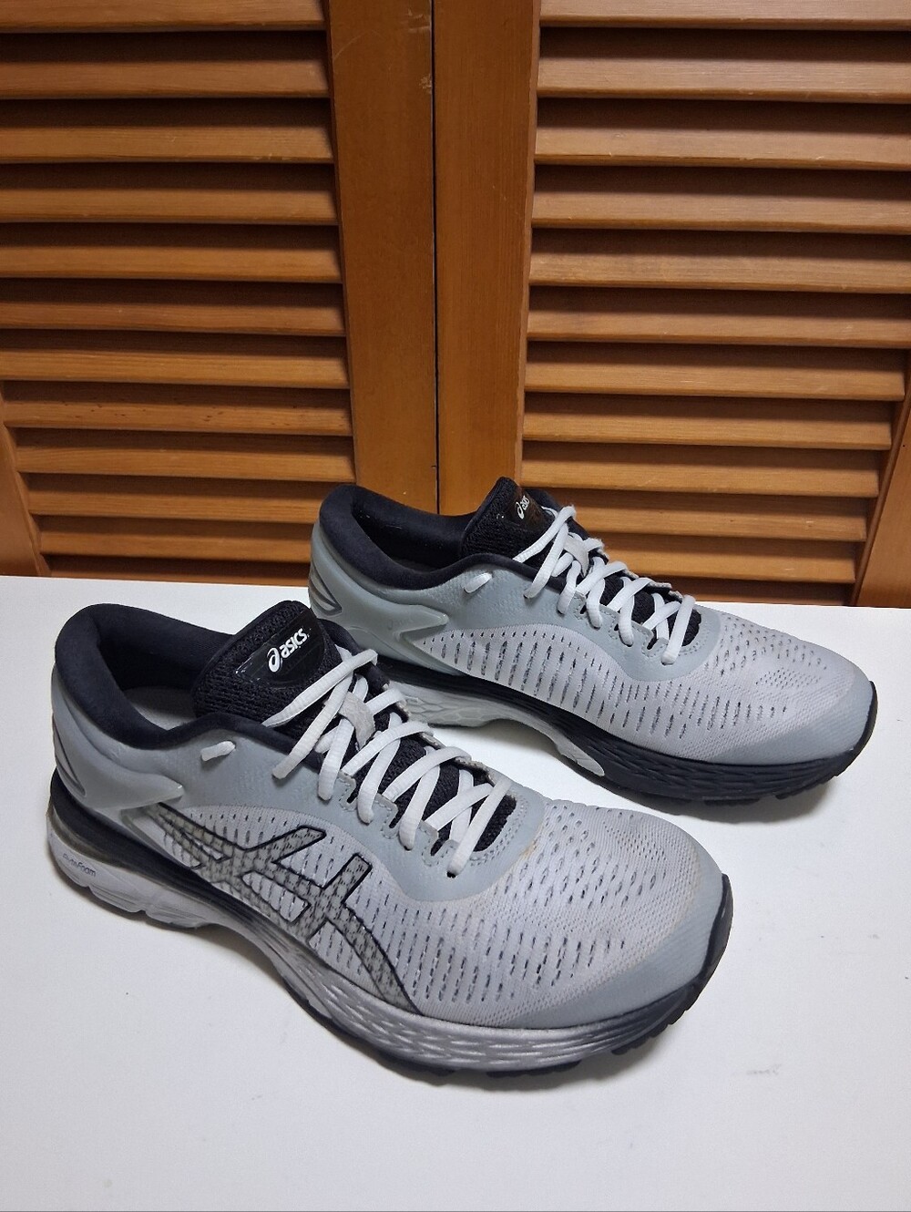 ASICS GEL-Kayano 25 Grey/Black Women's Running Shoe * Size: 9 - Picture 4 of 7